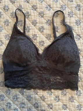 Black Lace Bralette - Women's Intimates